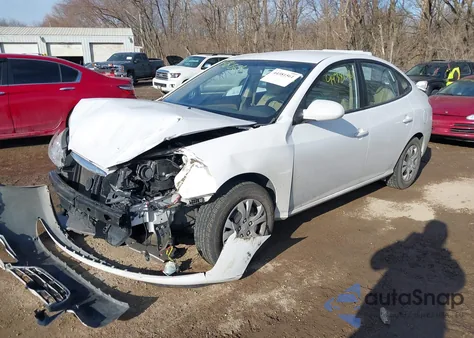 2010 Hyundai Elantra Gls from USA, damaged, VIN KMHDU4AD1AU148582